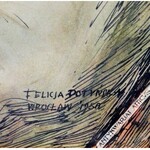 Felicja Potyńska (1908-1984), [rysunek, 1950] Michalczyk Konstanty przodownik pracy przy Powszechnym Domu Towarowym we Wrocławiu [socrealizm]