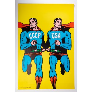 Roman Cieślewicz (1930-1996), [plakat, 1968] Superman