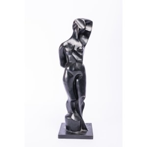 Katarzyna Kobro (1898-1951), [rzeźba, 1948, odlew po 1989] Akt kobiecy - stojący
