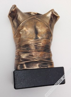 Igor Mitoraj (1944-2014), [rzeźba, 1986] Cuirasse II [certyfikat]
