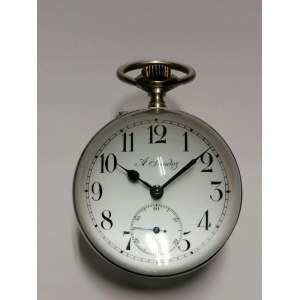 Zegarek biurkowy, A. Sandoz Szwajcaria, ok. 1890-1914