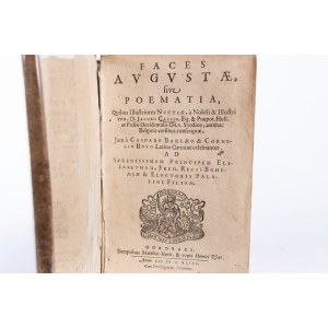 Caspar van BAERLE, Jacob CATS, Cornelis BOEY - Faces Augustae sive Poematia