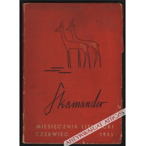 Skamander. Miesięcznik poetycki, rok dziewiąty, czerwiec 1935 r. Zeszyt LIX