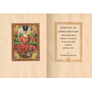 Rubaiyat of Omar Khayyam [ilustracje Artur Szyk]