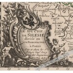[mapa, Śląsk, 1743] Le Duche De Silesie divisé en XVII.