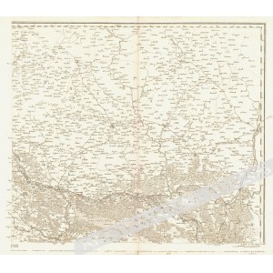 David GILLY - [mapa, 1802-1803] Mapa Warszawy i okolic