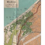 [plany, ok. 1910] Karte der Ostseebader: Uckeritz, Bansin, Heringsdorf, Ahlbeck, Swinemunde u. Misdroy mit Umgebungen.