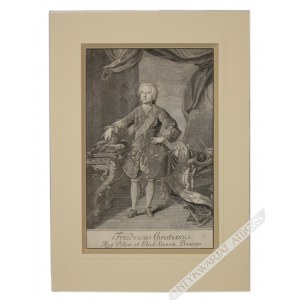 [BERNIGEROTH J.-M.] [rycina, 1752] [Fryderyk Krystian Wettyn, syn Augusta III]