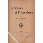 Henri POINCARE - La Science et l'Hypothese [pierwodruk, egz. z księgozbioru prof. W. Natansona]