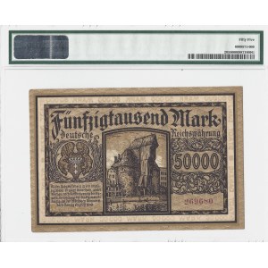 GDAŃSK - 50 000 marek 1923 - PMG 55