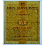 PEWEX - 5 dolarów 1960 - seria DE