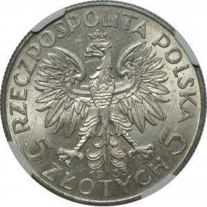 II RP - 5 złotych 1933 - NGC MS60