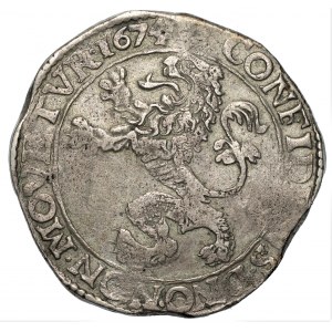 Niderlandy - Fryzja Zachodnia - talar lewkowy 1674