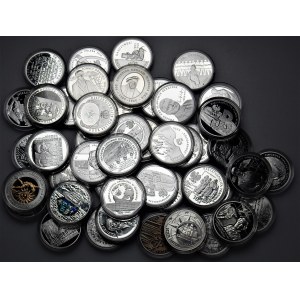 III RP - zestaw 46 monet kolekcjonerskich 10 złotych (2004-2011)