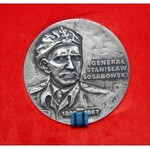 19 srebrnych medali 1989-1995 (Ag925, 70 mm) z serii Żołnierzom Polskim Drugiej Wojny Światowej