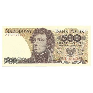 500 złotych 1979 - seria CA