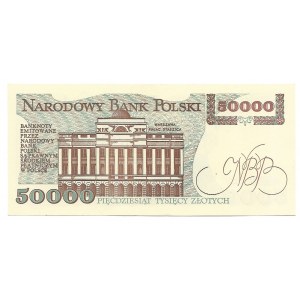 50 000 złotych 1989 - seria A