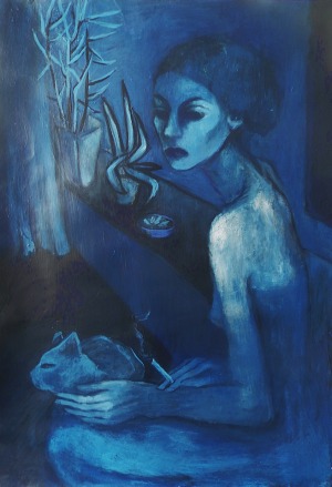 Katarzyna Tchórz, The bluest blues, 2016