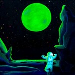 Monika Pietrzak (ur. 1989), Green side of the moon, 2020