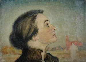 Ludwik KWIATKOWSKI (1880-1953), Portret kobiety