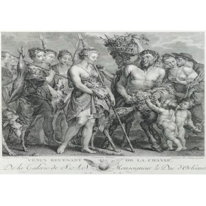 De LAUNAY - według P. P. RUBENS, Powrót Wenus z polowania