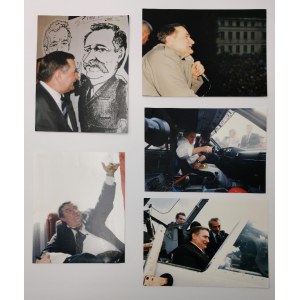Wojciech MILEWSKI, Lech Wałęsa - zestaw 5 fotografii
