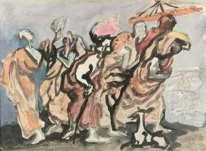 Feliks TOPOLSKI (1907-1989), Buddyjscy mnisi I