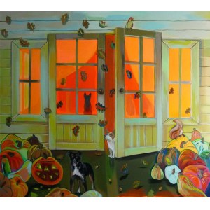 Michalina CZURAKOWSKA, Autumn Terrace, 2020 r.