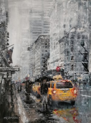 Arkadiusz Mężyński, New York: Rainy day