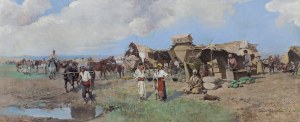 Ajdukiewicz Tadeusz, SCENA BAŁKAŃSKA, 1905