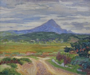 Peske Jean, WIDOK NA SZCZYT CANIGOU, 1922