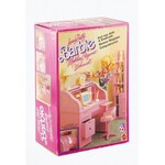 Living Pretty Barbie; Roll top desk & Bookcase, 1989