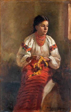 Fabijański Stanisław, Młoda Hucułka, 1898