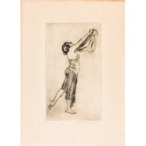 Korzeniowska Wanda, Tańcząca z szalem, ok. 1914