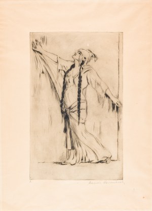 Korzeniowska Wanda, Taniec (Isadora Duncan), ok. 1914