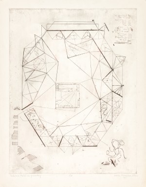 Leszczyńska-Kluza Danuta, Pustelnia (Miłość do geometry), 1962