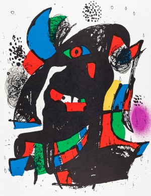 Miró Joan, Kompozycja II, 1972
