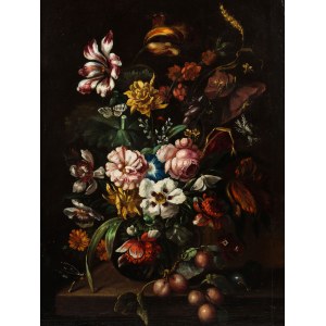 MN (XVIII w.), Kompozycja kwiatowa, poł. XVIII w.
