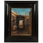 Eduard Hildebrandt (1817 Danzig-1868 Berlin), Basar in Kairo, 1860.