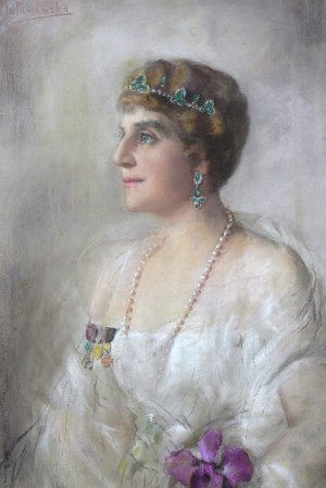 Jadwiga Matawowska (1874-1963), Portret arystokratki