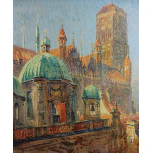 Theodor Urtnowski (1881 Torun - 1963 Aachen), St. Mary's Basilica in Danzig