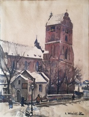 Zdzisław Kraśnik (1881 Gorzewo k. Sierpca - 1964 Warszawa), Kościół Panny Maryi na Nowym Mieście w Warszawie