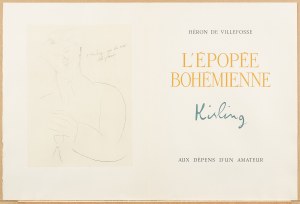 Mojżesz Kisling (1891 Kraków - 1953 Sanary-sur-Mer), L’épopée Bohémienne/ Epopeja cygańska