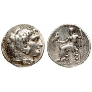 Greece Macedon 1 Tetradrachm Alexander III the Great (336-323) Averse: Head of Heracles on the right; wearing the lion...