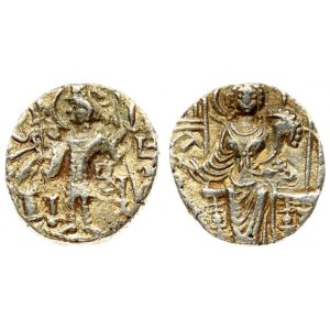 India Kushan Empire 1 Dinar Kipunadha. Circa AD 350-375. AV Dinar. Uncertain mint...