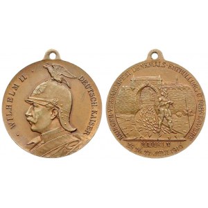 Germany HAMELN Medal 1910 Wilhelm II(1888-1918). Warrior Association Festival...