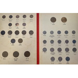 Iceland Coins Album (Nr.4) 1-25 Ore & 1-2 Krone 1926-1942 (47 Coins). Bronze; Copper-Nickel. Zink. Aluminum- Bronze...