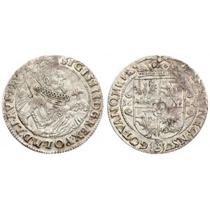 Poland 1 Ort 1624 Bydgoszcz. Sigismund III Vasa (1587-1632). Averse: SIGIS III D G REX POL M D LI RVS PRV M. Reverse...