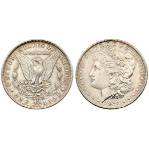 USA Morgan 1 Dollar 1883 O New Orleans . Averse legend: E. PLURIBUS. UNUM // (DATE). Averse description...