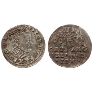 Lithuania 3 Groszy 1584 Vilnius. Stefan Batory (1576-1586) - Lithuanian coins 1582 Vilnius...